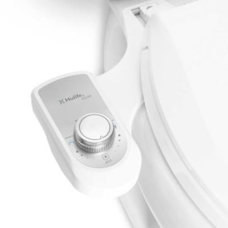MUNGSUBE ENTERPRISES INC Hulife Non-Electric Bidet Seat Attachment with Dual Nozzle, Self Cleaning, Cold Water HLB-200